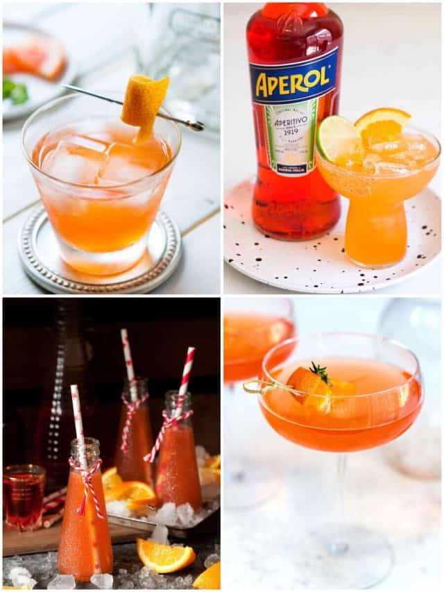 13 Tequila Aperol Cocktails To Shake Up Your Summer Nights!
