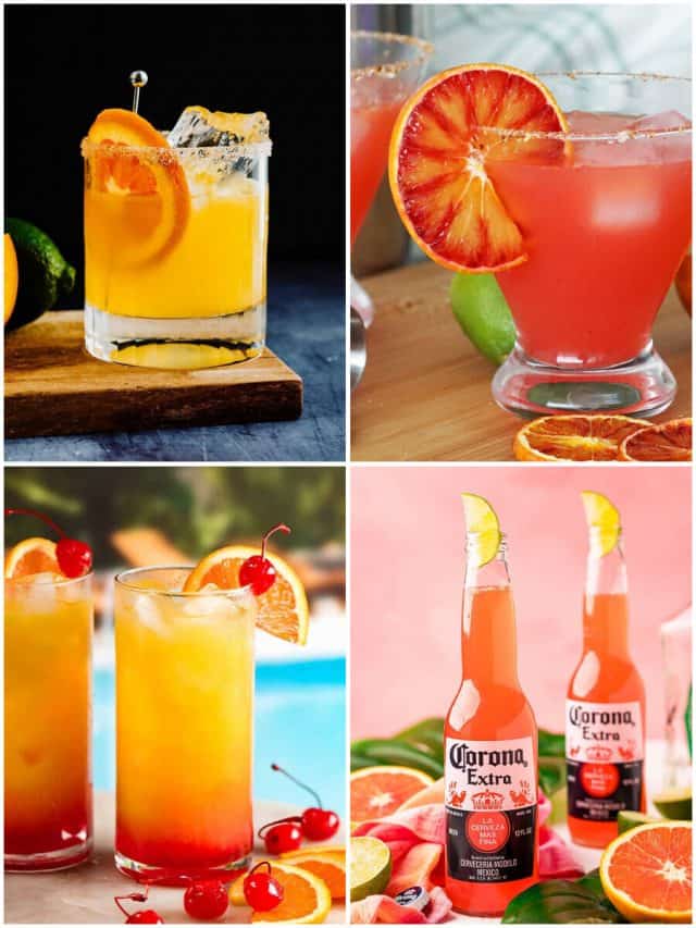 23 Tequila Orange Juice Cocktails To Turn Up The Fun!