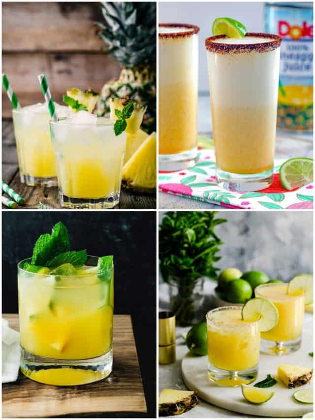 17 Tequila Pineapple Cocktails To Turn Up The Summer Heat!
