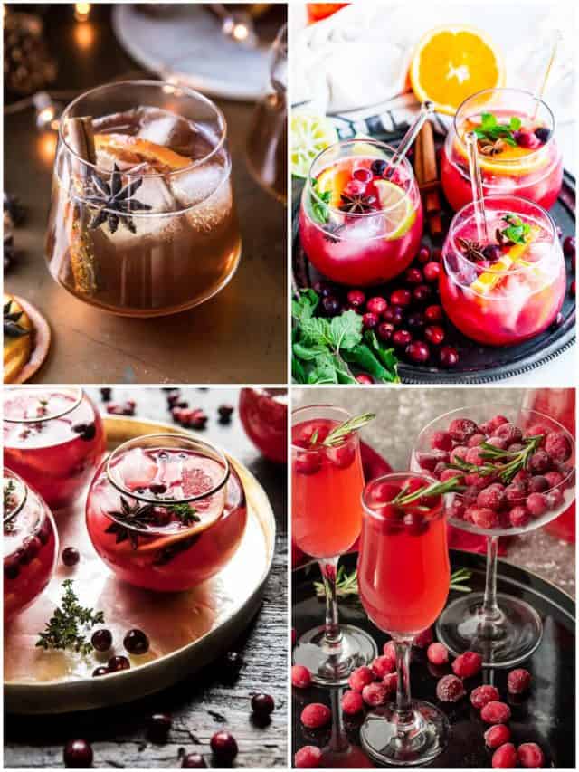 10 Thanksgiving Pitcher Cocktails To Toast, Feast And Cheers!