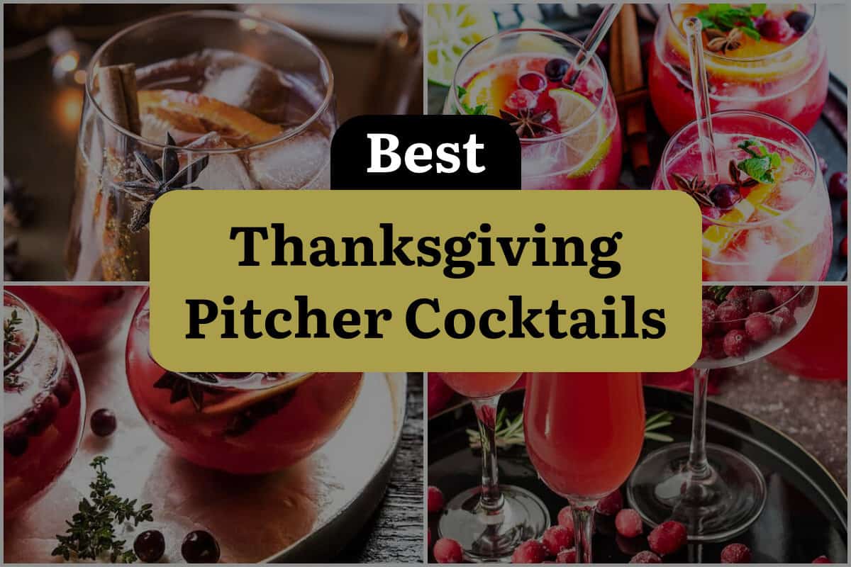 10 Best Thanksgiving Pitcher Cocktails