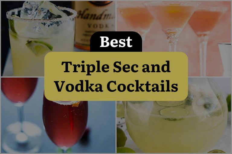 27 Triple Sec and Vodka Cocktails to Shake Up Your Nightlife