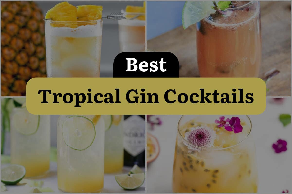 10 Best Tropical Gin Cocktails