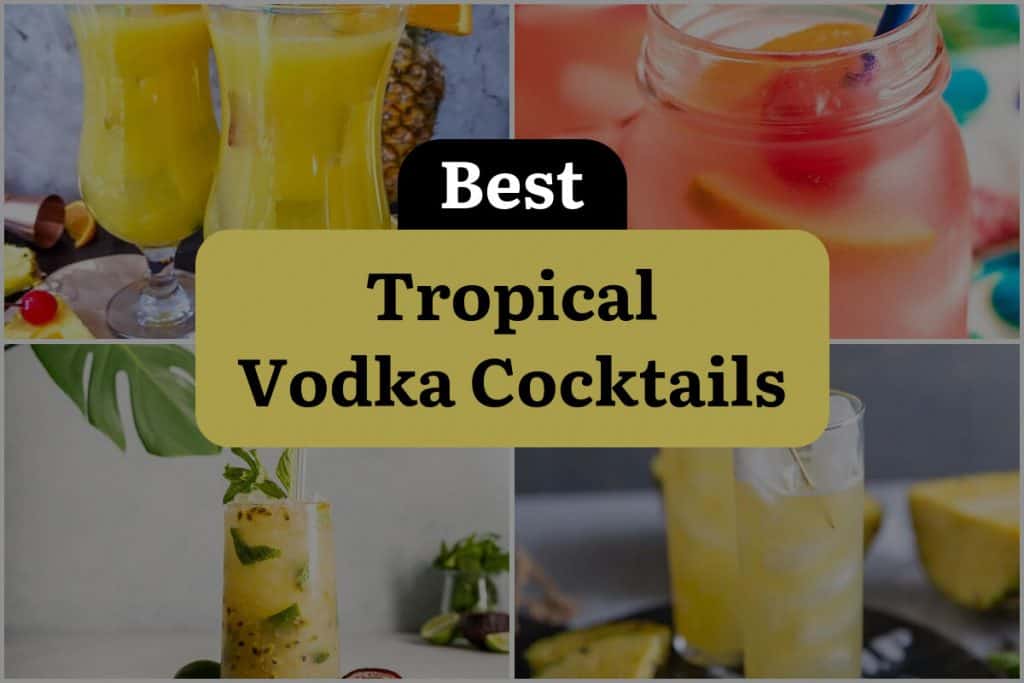 29 Tropical Vodka Cocktails to Transport You to Paradise DineWithDrinks