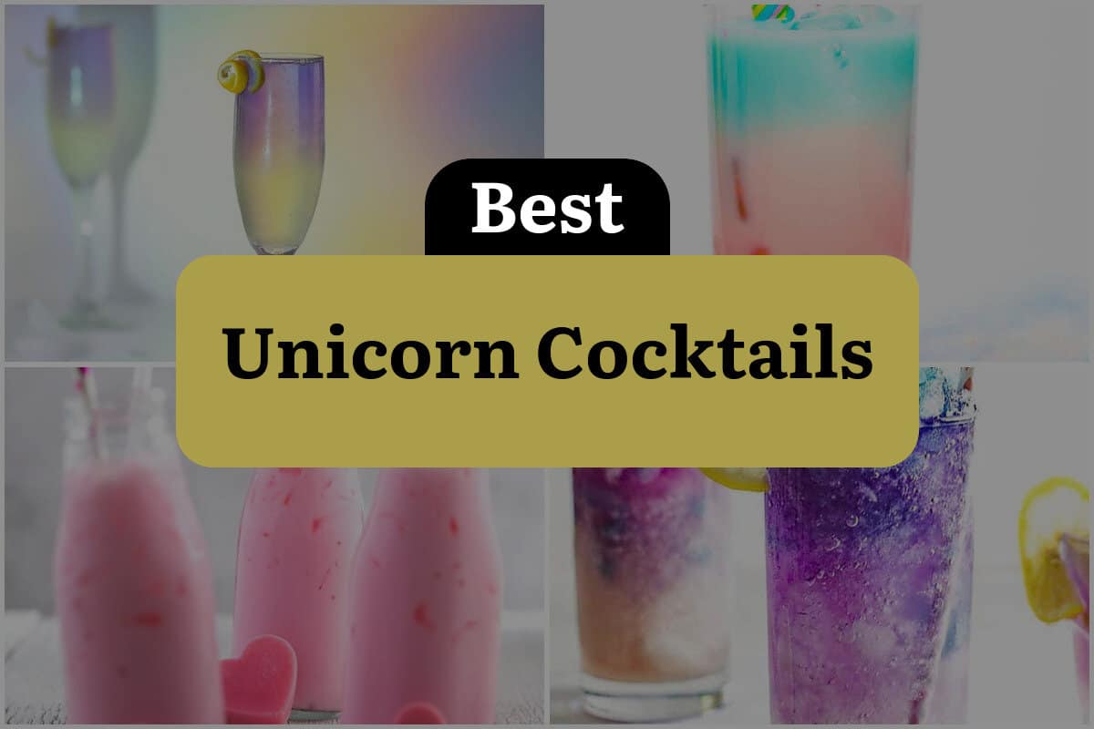 5 Best Unicorn Cocktails