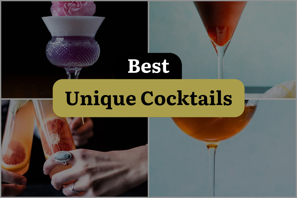 30 Best Unique Cocktails