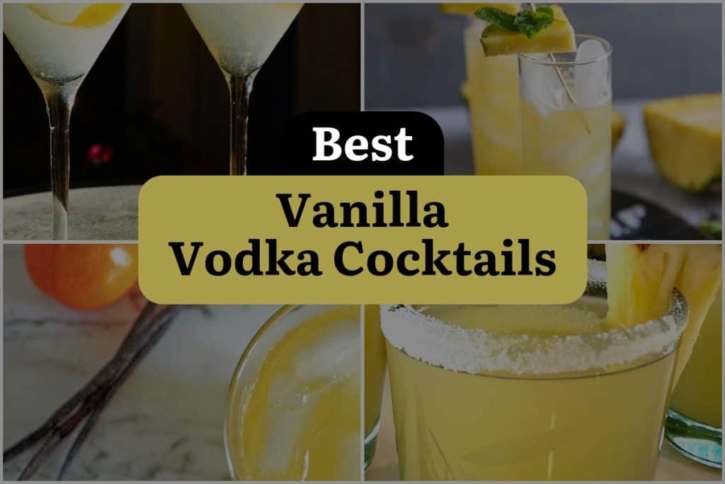 29 Vanilla Vodka Cocktails That Will Sweeten Your Spirits! DineWithDrinks