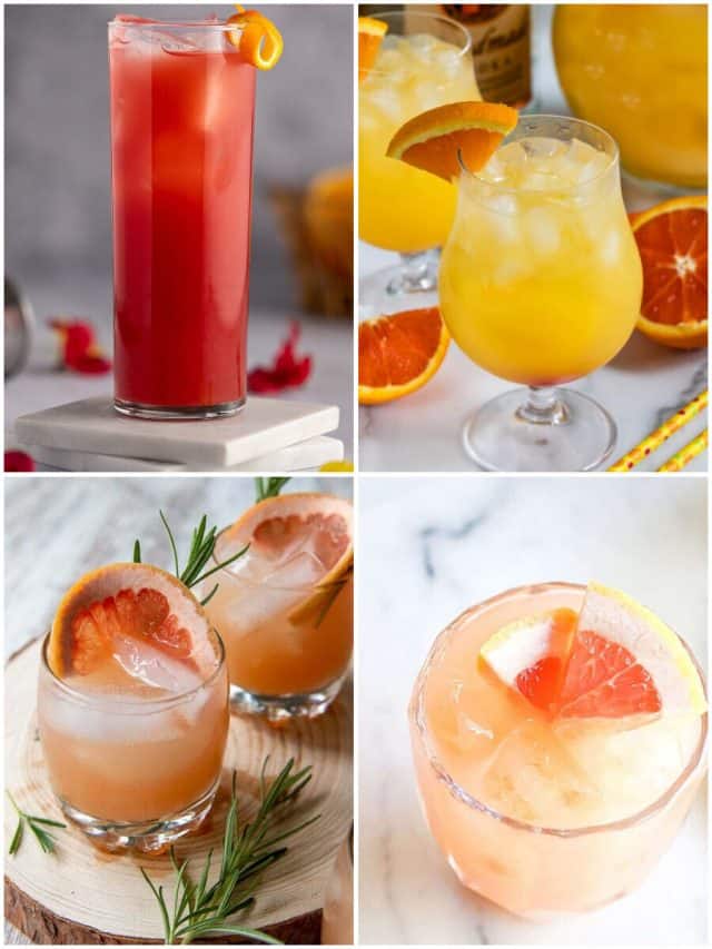 26 Vodka And Juice Cocktails To Get Your Fruity Fix!