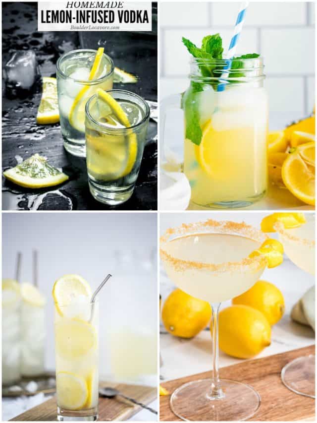 26 Vodka And Lemon Cocktails To Sip, Savor, And Swirl!