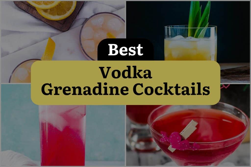 22 Vodka Grenadine Cocktails to Shake Up Your Happy Hour! | DineWithDrinks