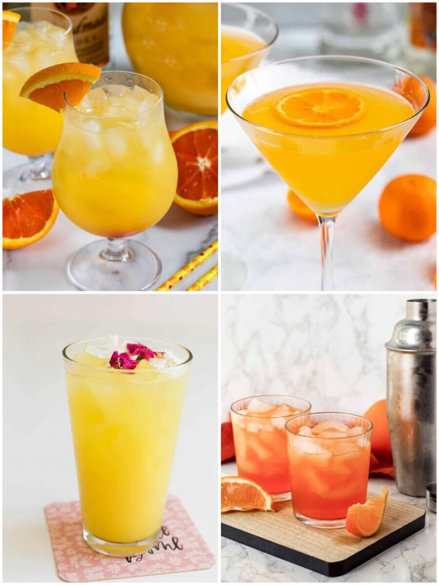 26 Vodka Orange Juice Cocktails To Raise Your Spirits!