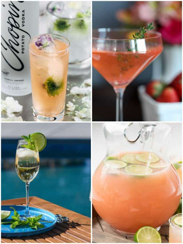 8 Warm Spring Cocktails To Make Your Taste Buds Bloom!