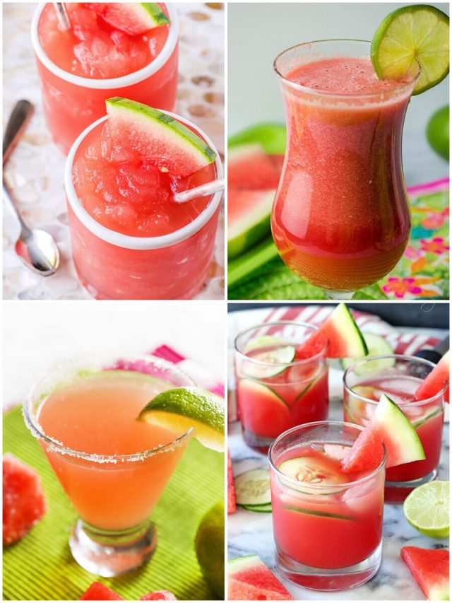 26 Watermelon Alcoholic Cocktails To Sip All Summer Long