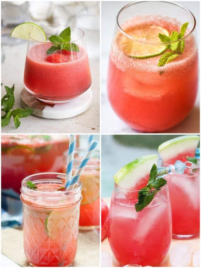 22 Best Watermelon Mint Cocktails