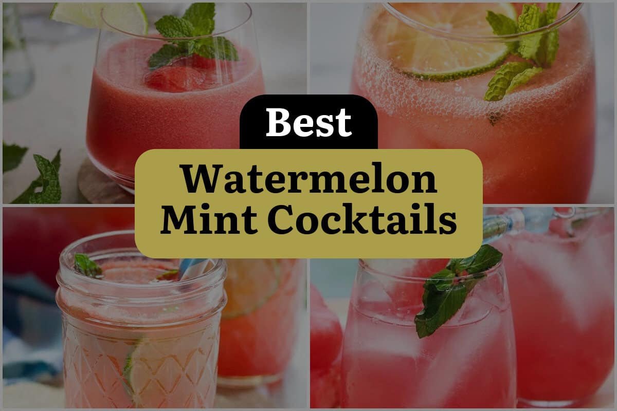 22 Best Watermelon Mint Cocktails