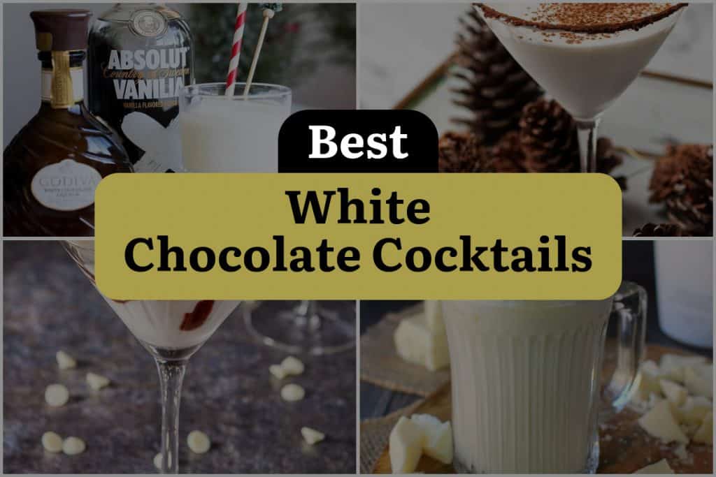 27 White Chocolate Cocktails That Will Melt Your Heart DineWithDrinks