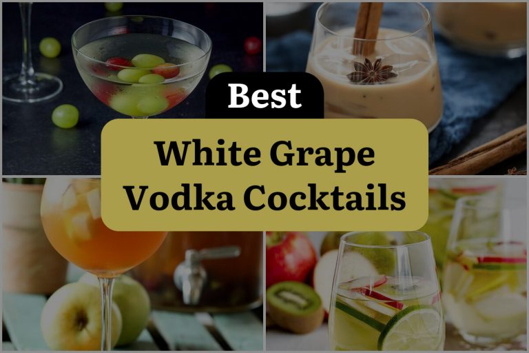 5 White Grape Vodka Cocktails to Sip Your Way into Summer DineWithDrinks