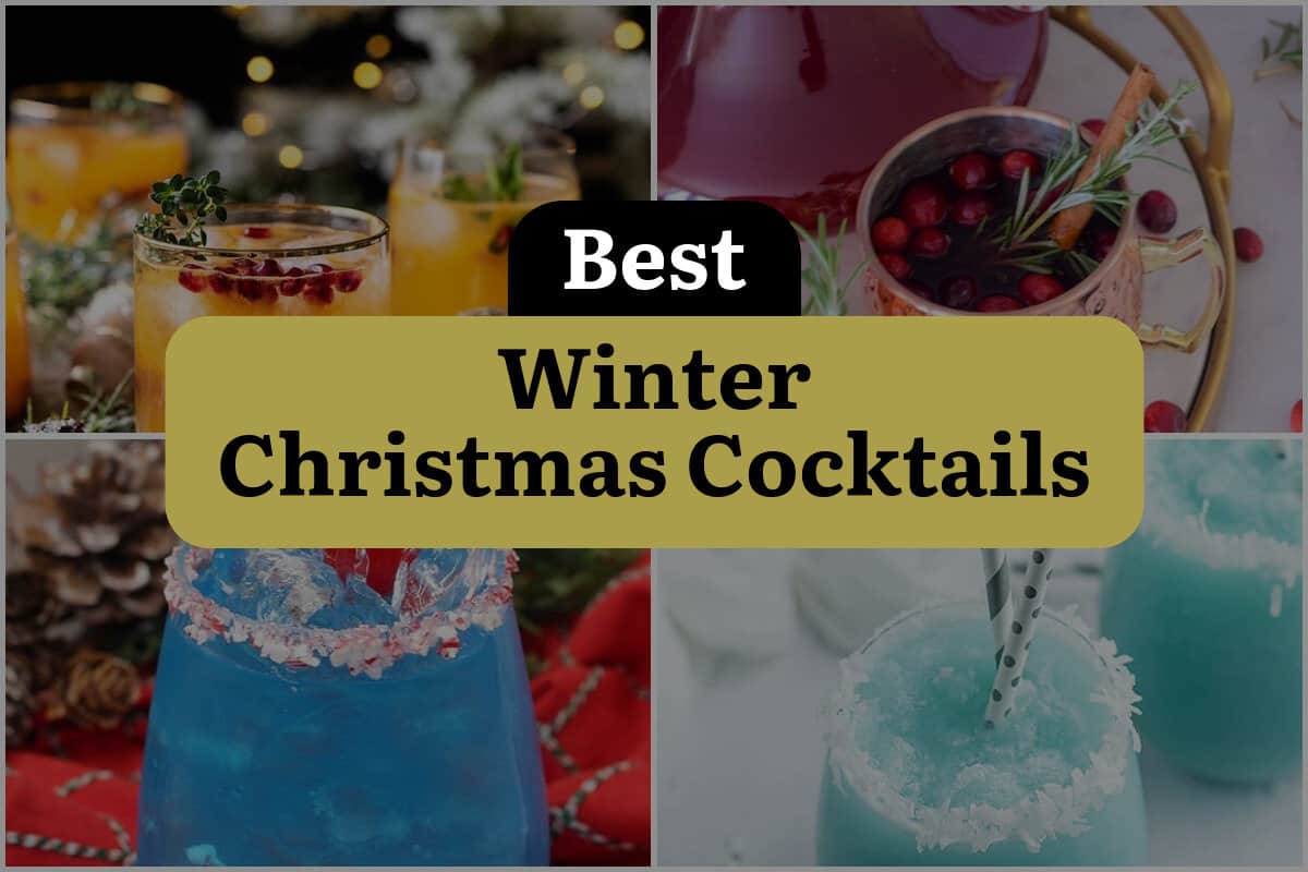 27 Best Winter Christmas Cocktails