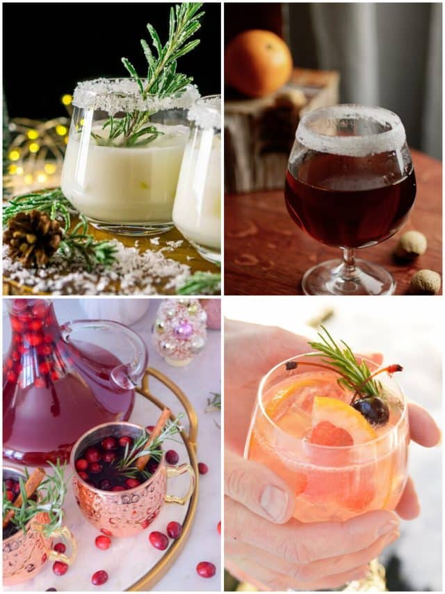 26 Winter Cocktails To Warm Up Your Soul!