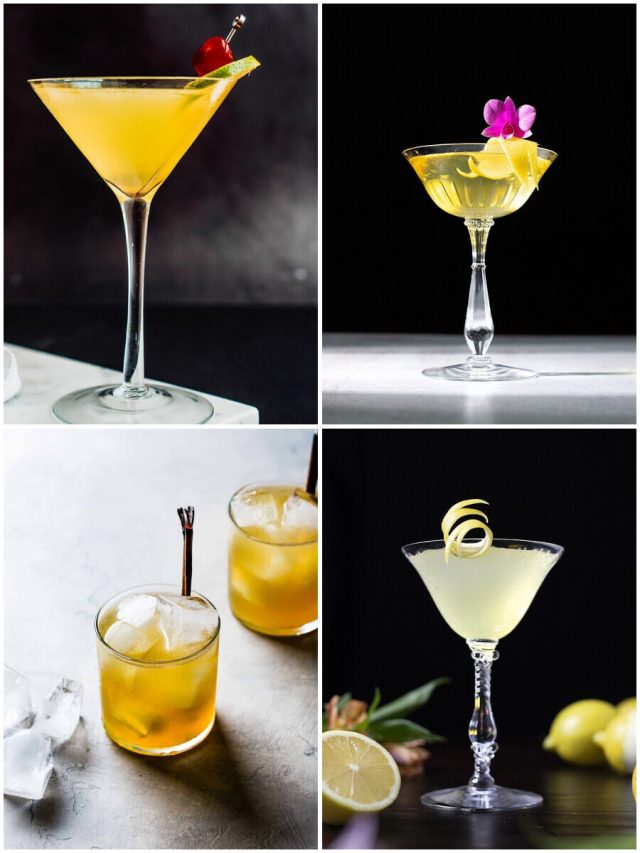 17 Yellow Cocktails That Will Add A Sunny Twist To Your Night!
