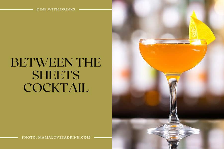 Between The Sheets Cocktail