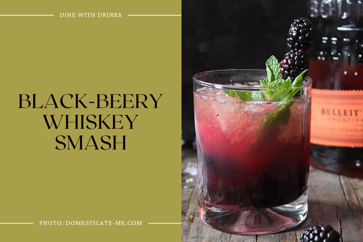 Black-Beery Whiskey Smash