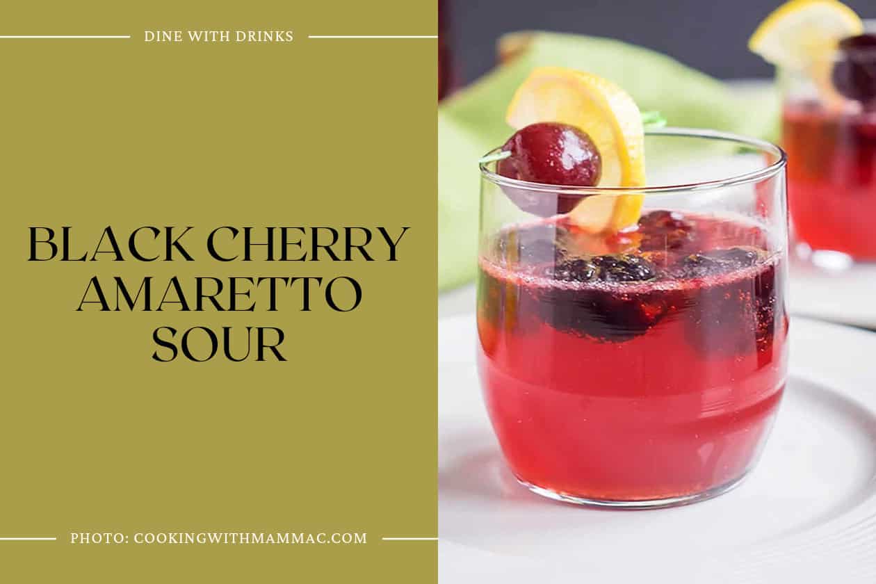 Black Cherry Amaretto Sour