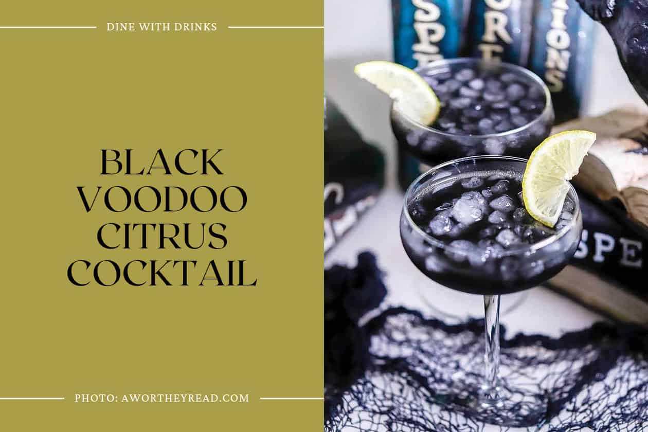 Black Voodoo Citrus Cocktail