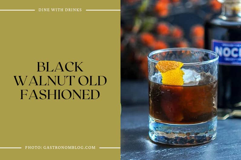 Black Walnut Old Fashioned