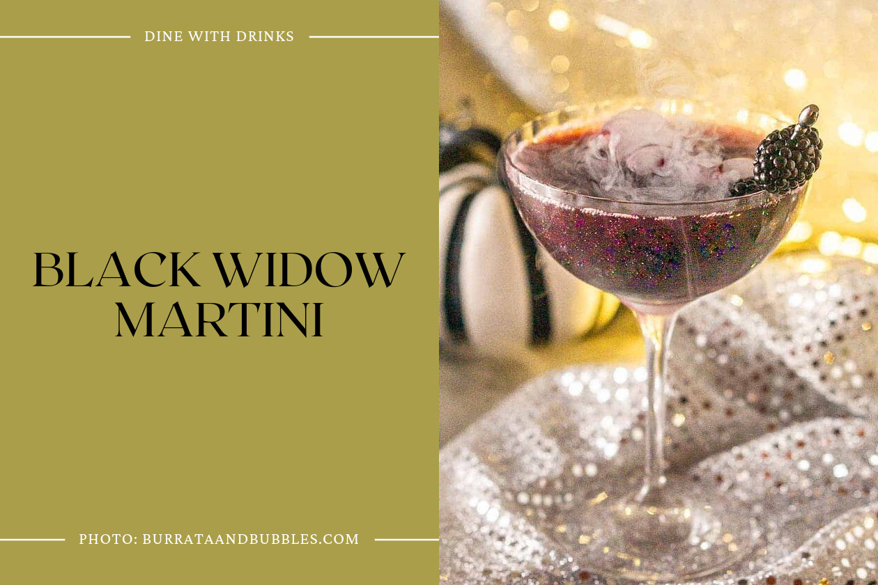 Black Widow Martini