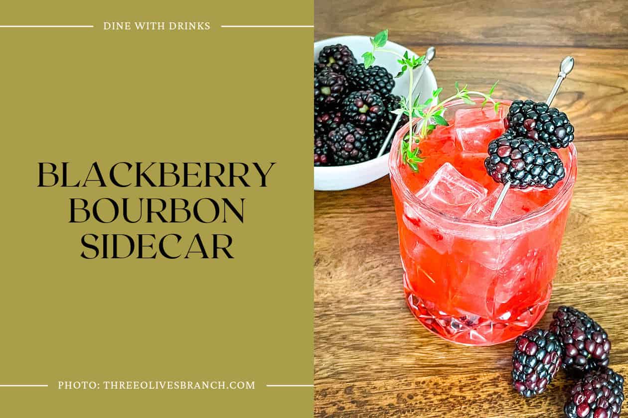 Blackberry Bourbon Sidecar