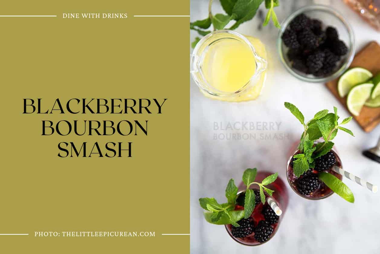 Blackberry Bourbon Smash