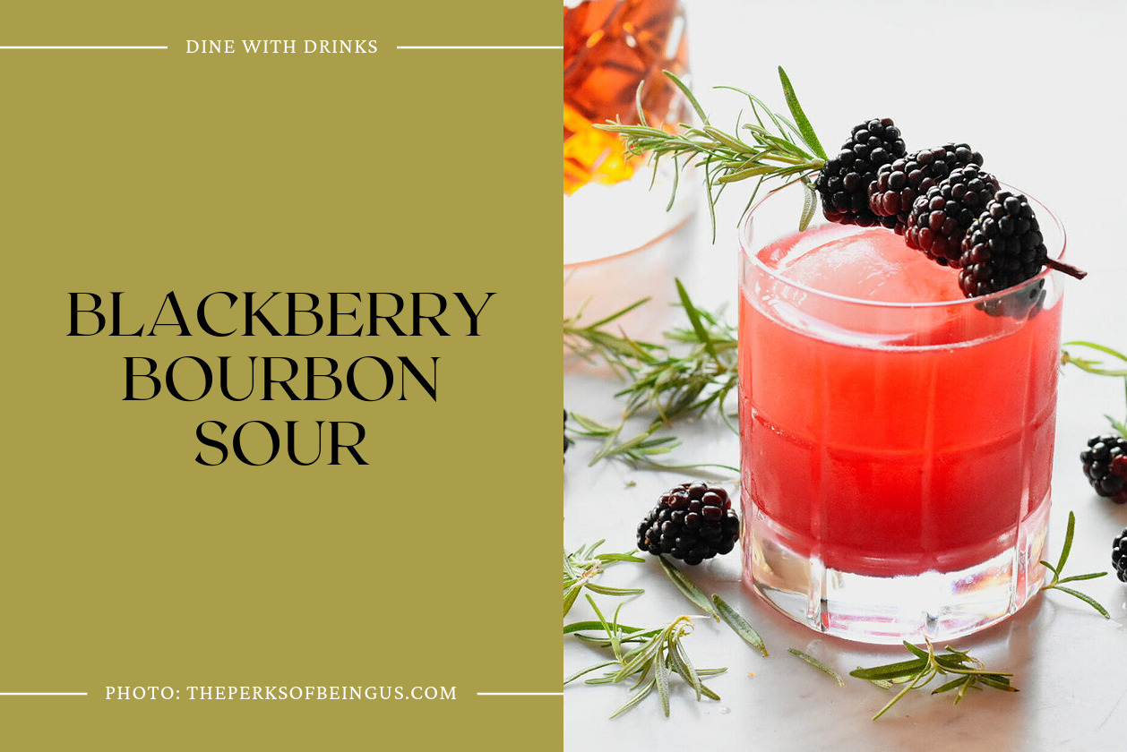 Blackberry Bourbon Sour
