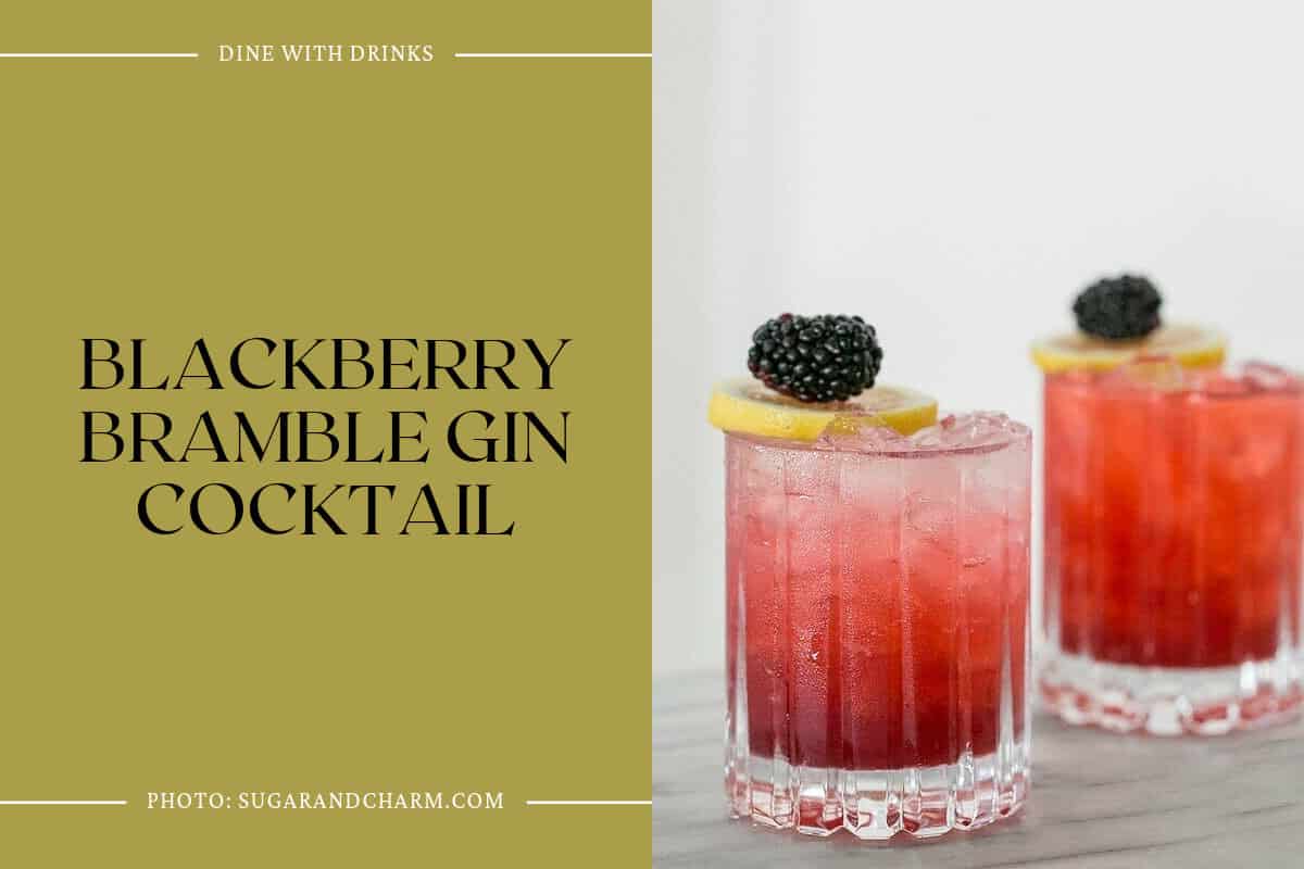 Blackberry Bramble Gin Cocktail