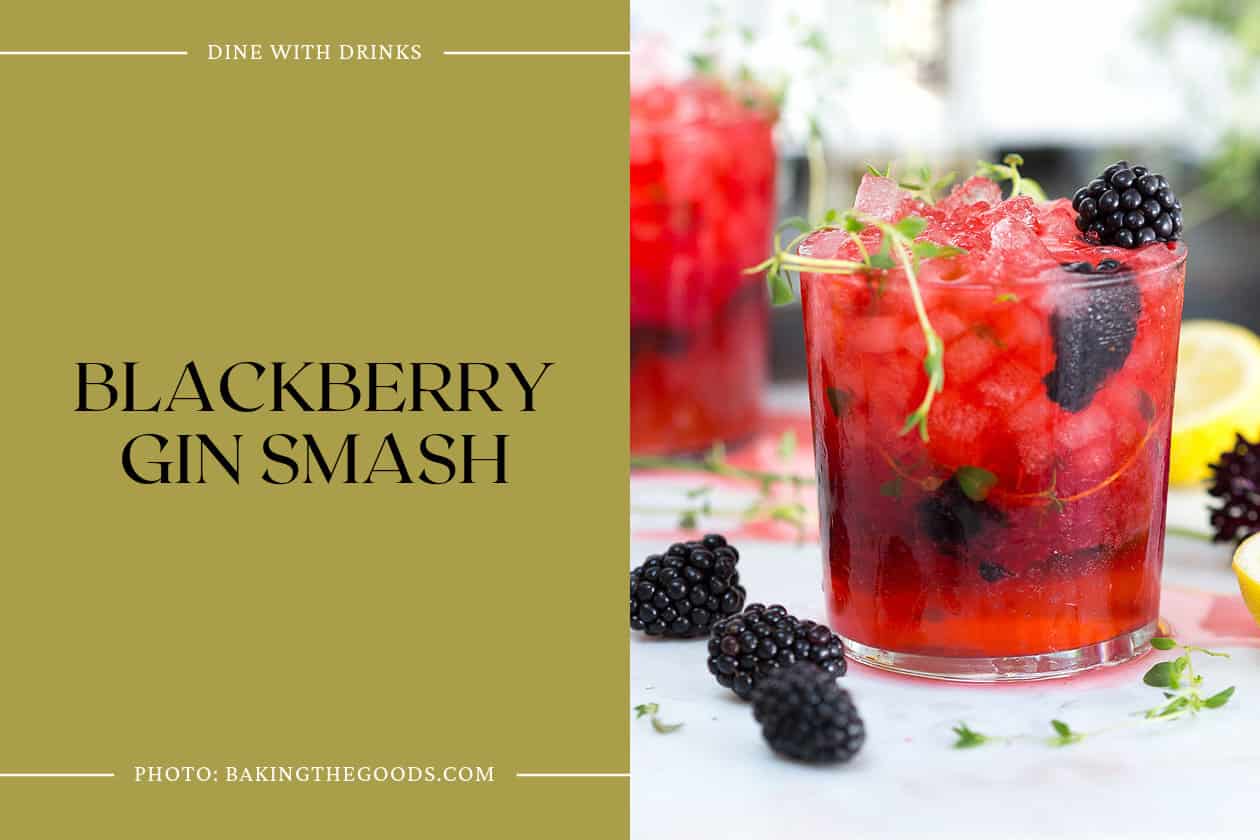 Blackberry Gin Smash