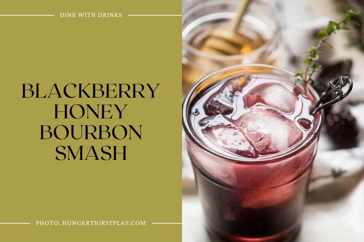 Blackberry Honey Bourbon Smash