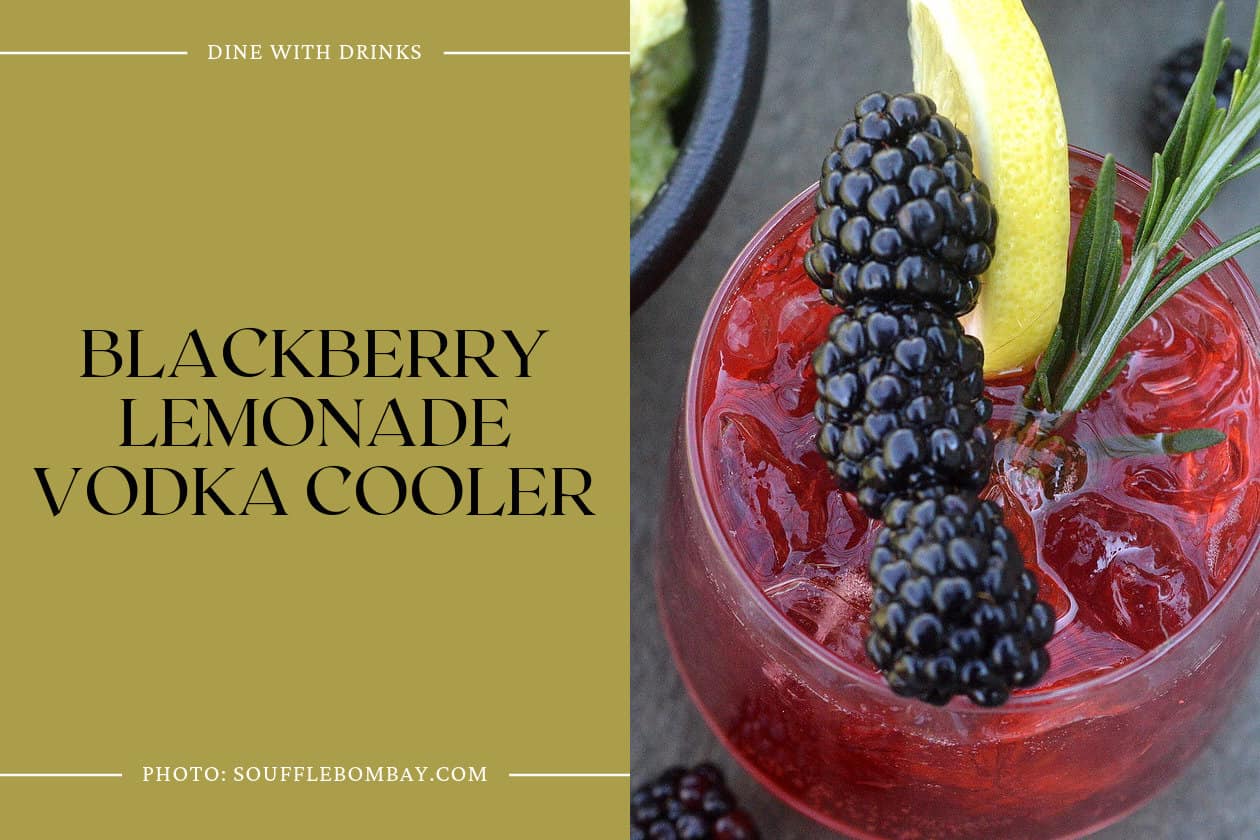 Blackberry Lemonade Vodka Cooler
