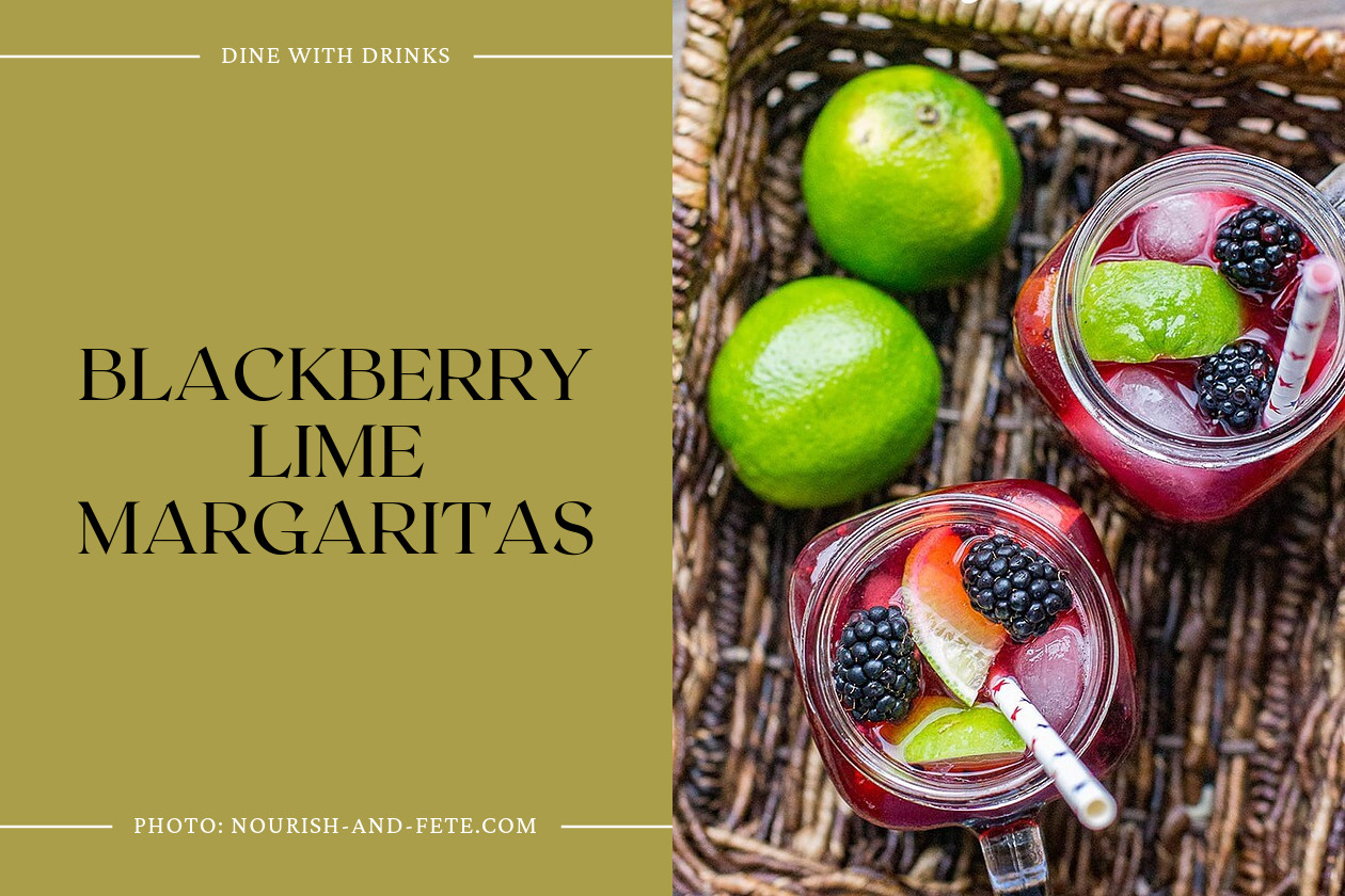 Blackberry Lime Margaritas