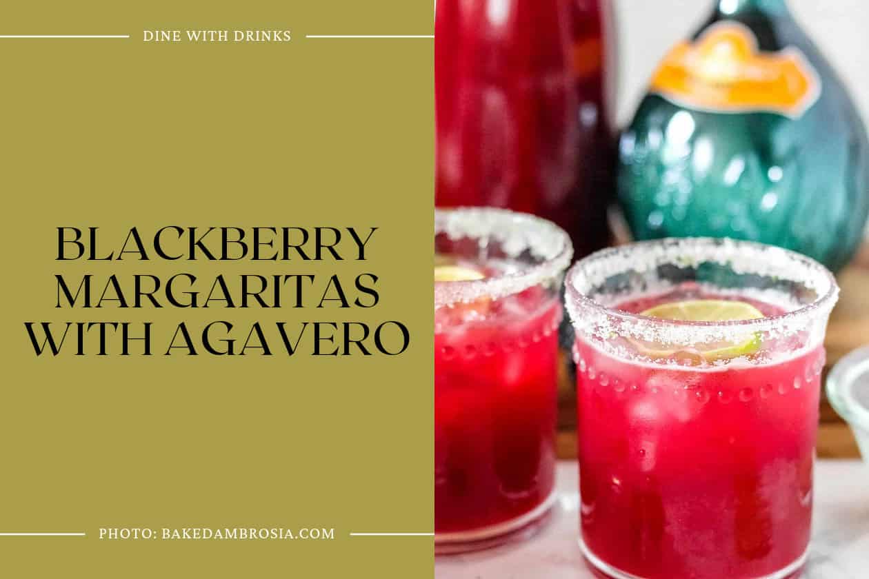 Blackberry Margaritas With Agavero