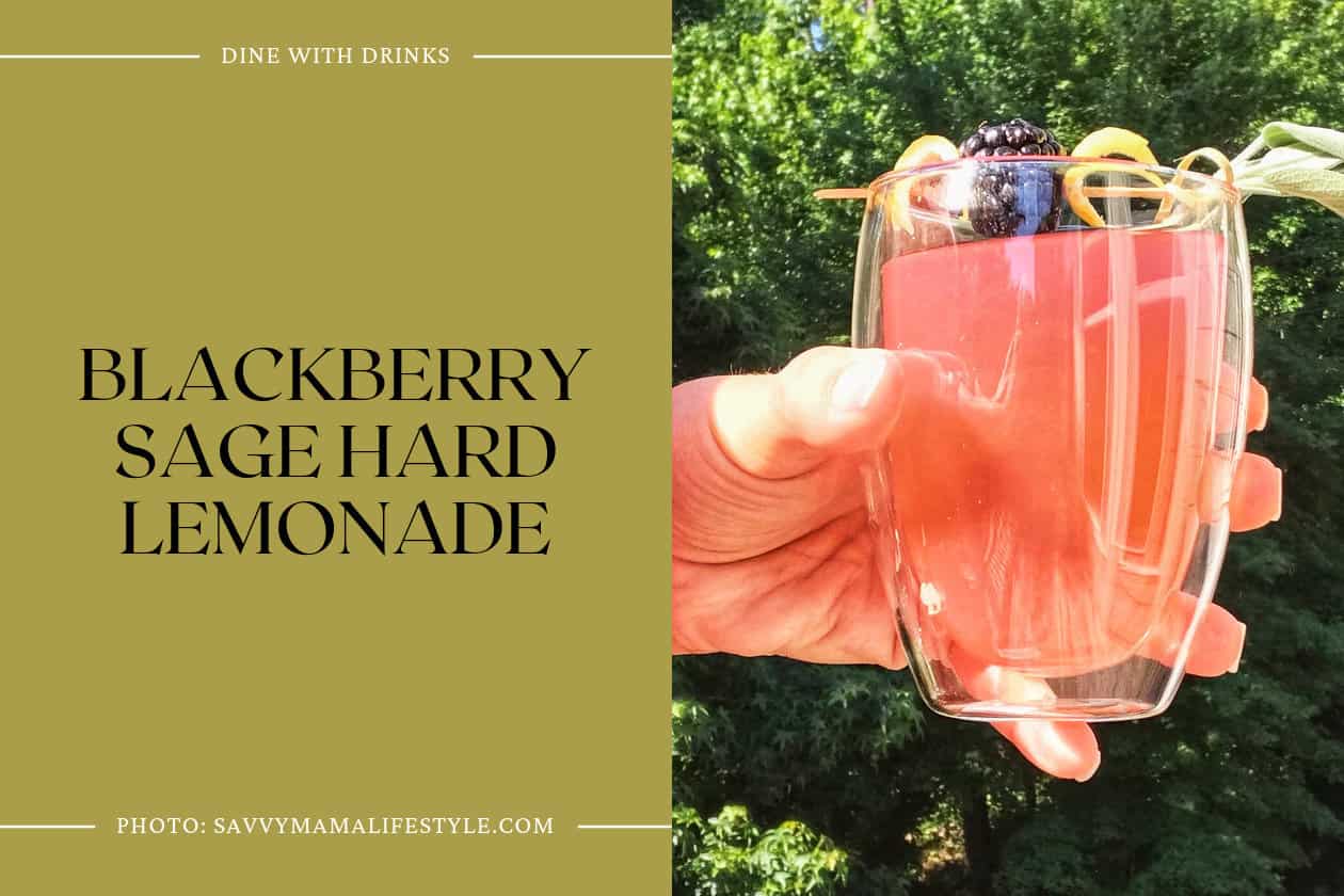 Blackberry Sage Hard Lemonade
