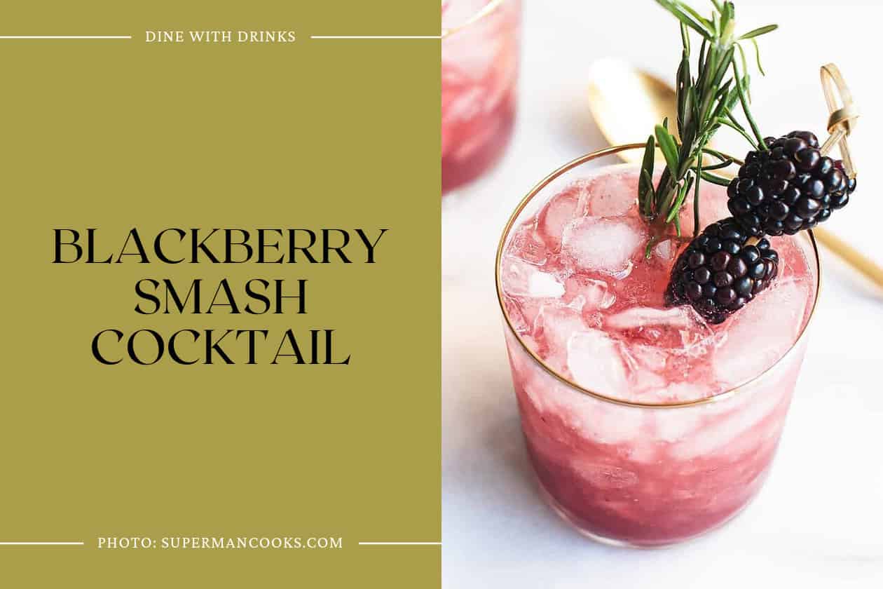 Blackberry Smash Cocktail