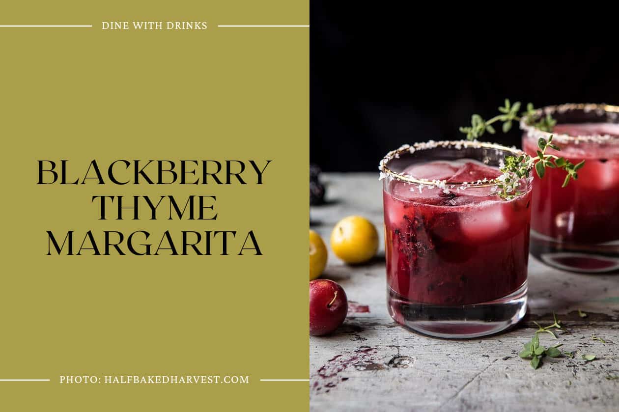 Blackberry Thyme Margarita