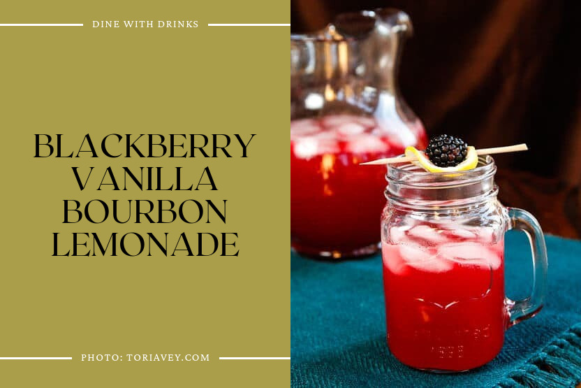 Blackberry Vanilla Bourbon Lemonade