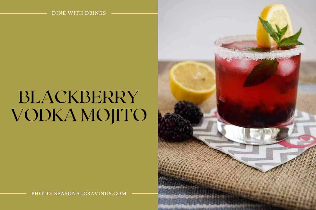 Blackberry Vodka Mojito