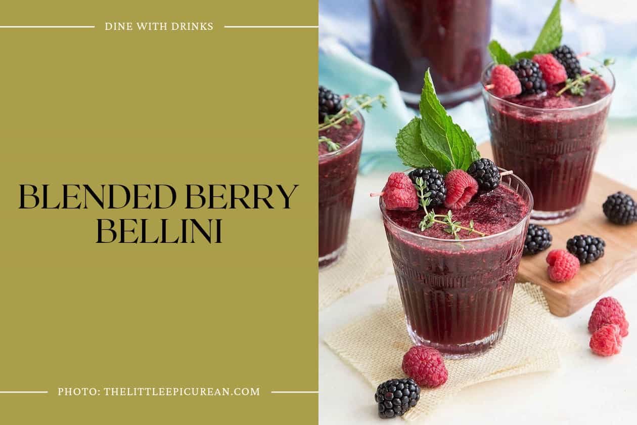 Blended Berry Bellini