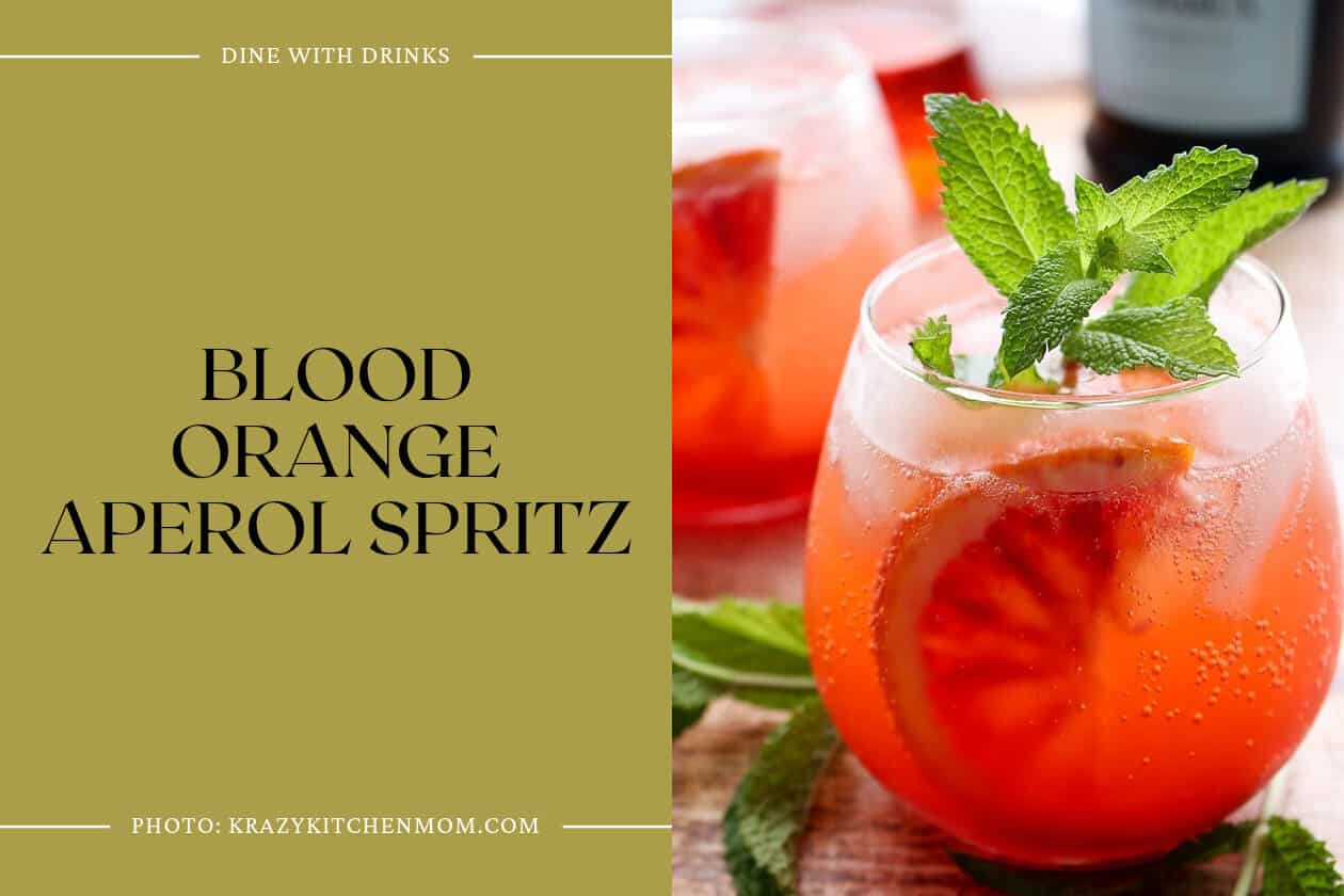 Blood Orange Aperol Spritz
