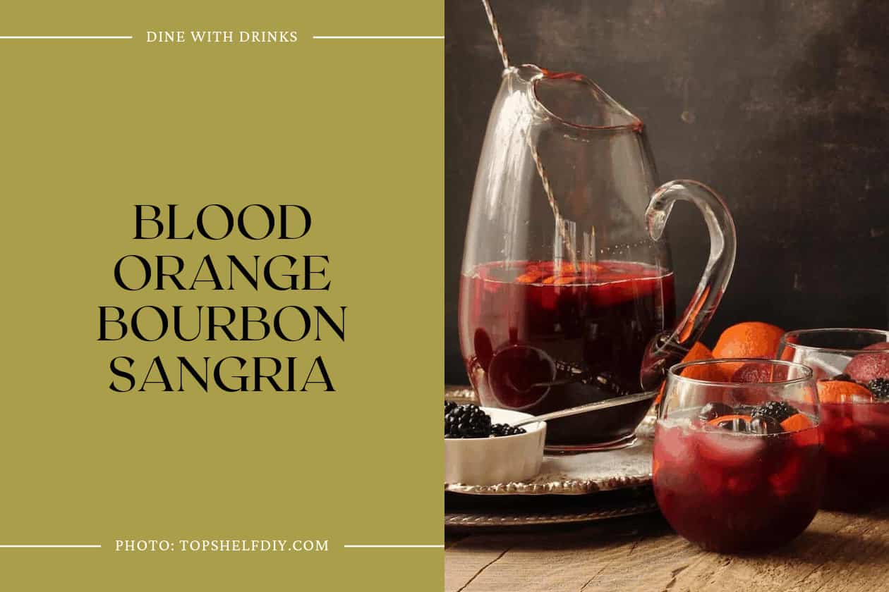 Blood Orange Bourbon Sangria