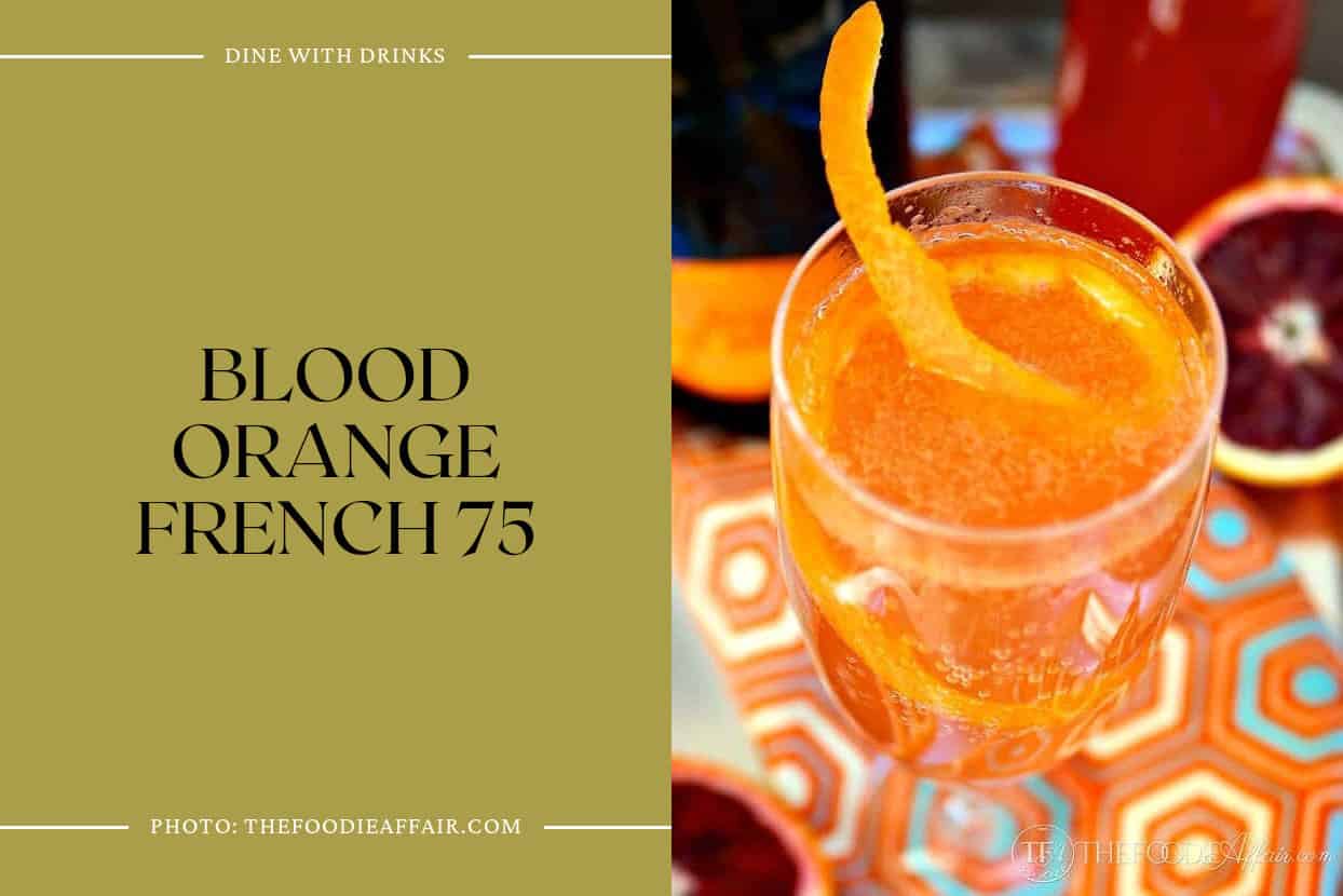 Blood Orange French 75