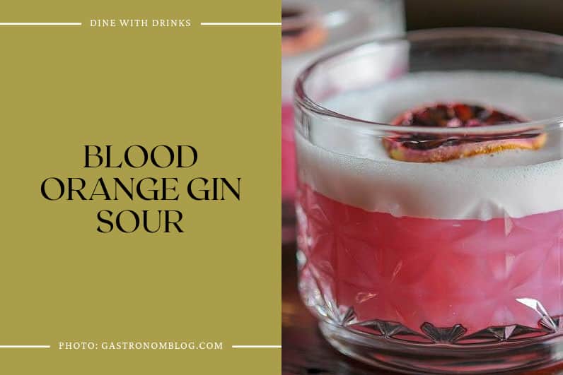 Blood Orange Gin Sour
