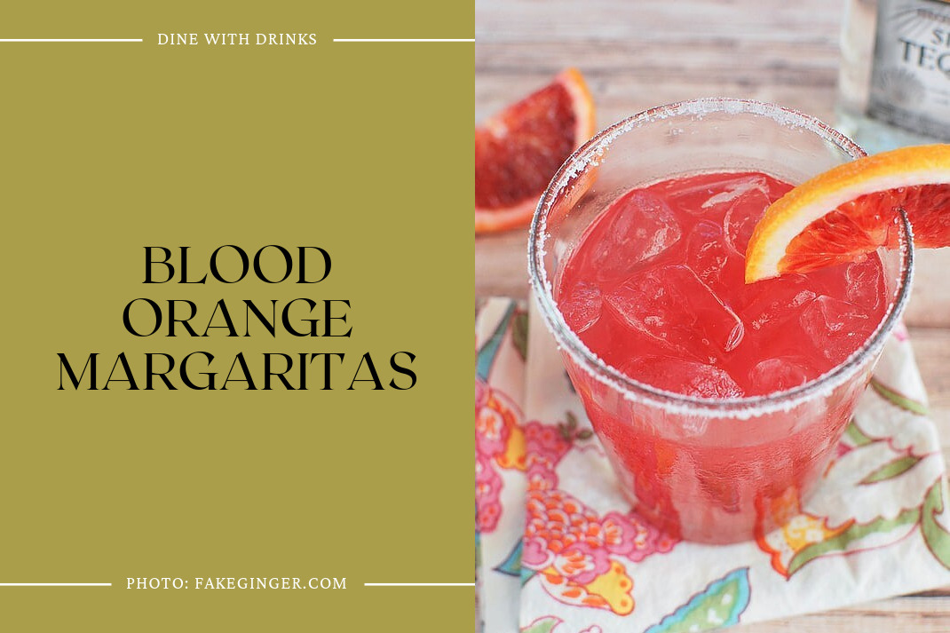 Blood Orange Margaritas